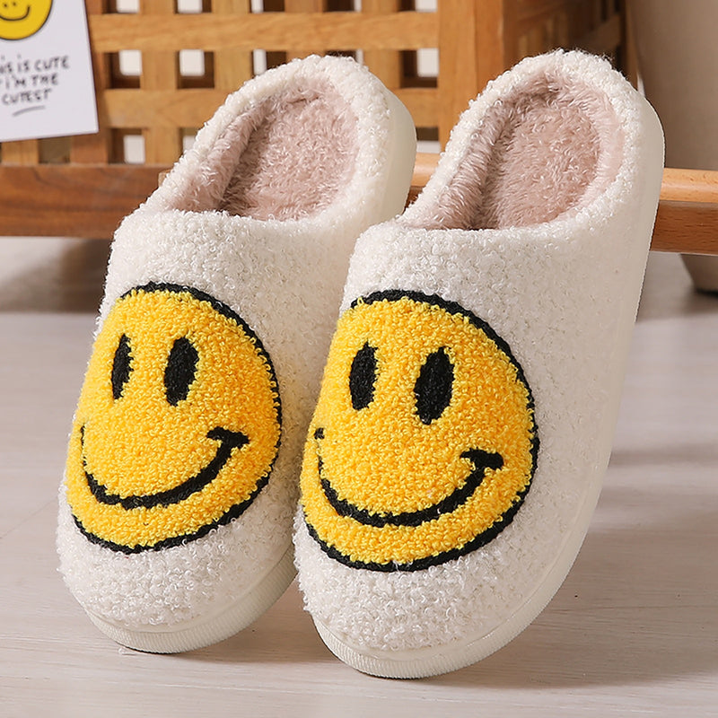 pantufa smile confort amarela