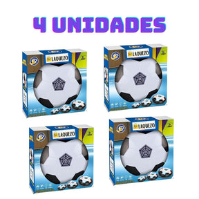 Bola de Futebol Flutuante de Espuma com Som e Luzes + Brinde Surpresa🎁 - Laquezo