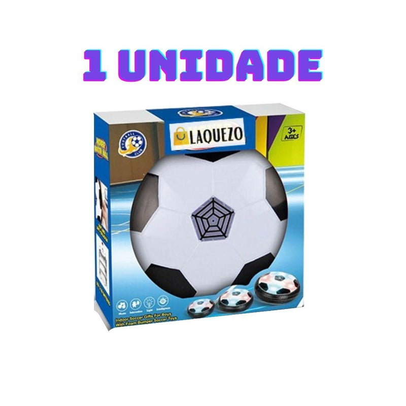 Bola de Futebol Flutuante de Espuma com Som e Luzes + Brinde Surpresa🎁 - Laquezo